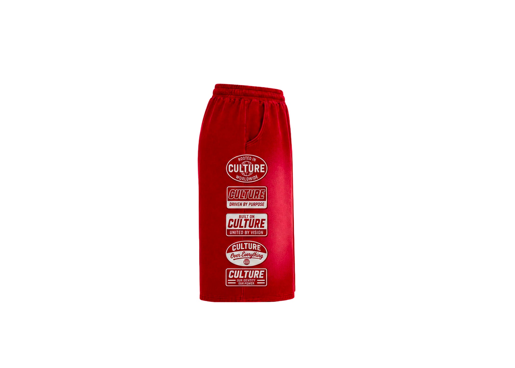 Red Culture Shorts