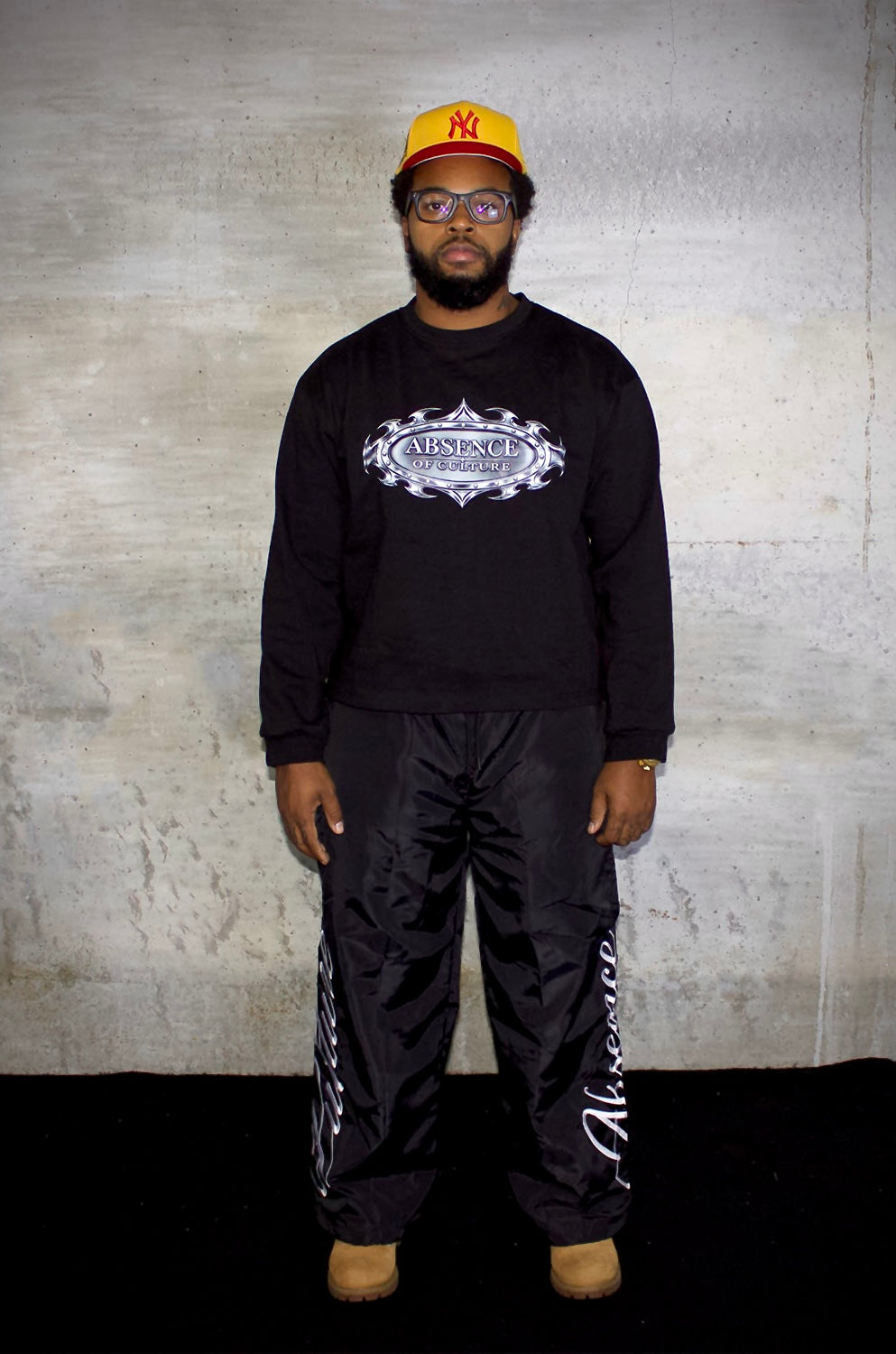CHROME TEE BLACK