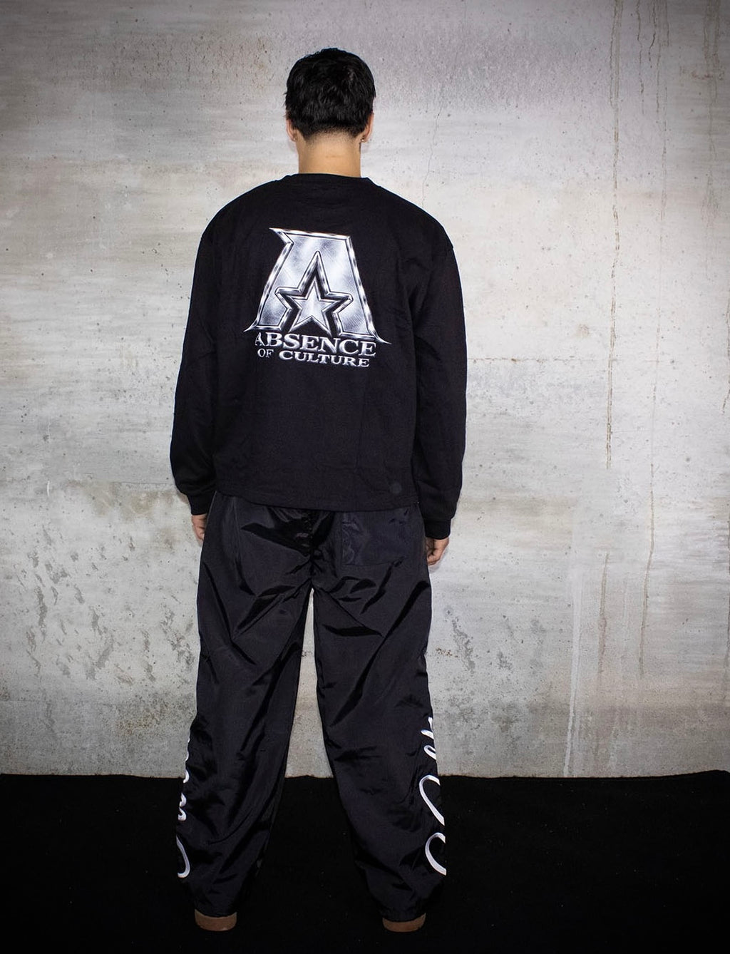 CHROME TEE BLACK