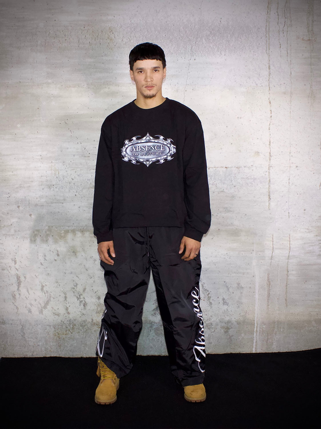 CHROME TEE BLACK